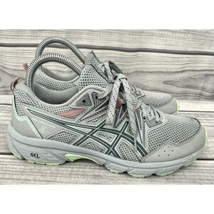 ASICS‎ GEL VENTURE 8 RUNNING SHOES - GREY MINT CORAL - WOMEN'S SIZE 8.5